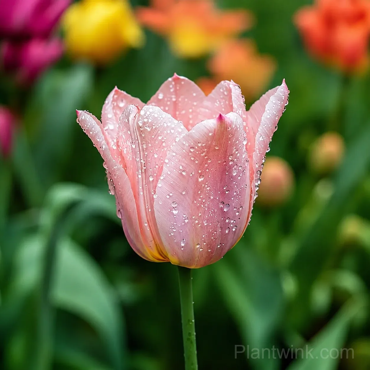 Pink Tulip Bulbs, Easy-Growing Spring Flowers for Garden & Containers detail manual selection