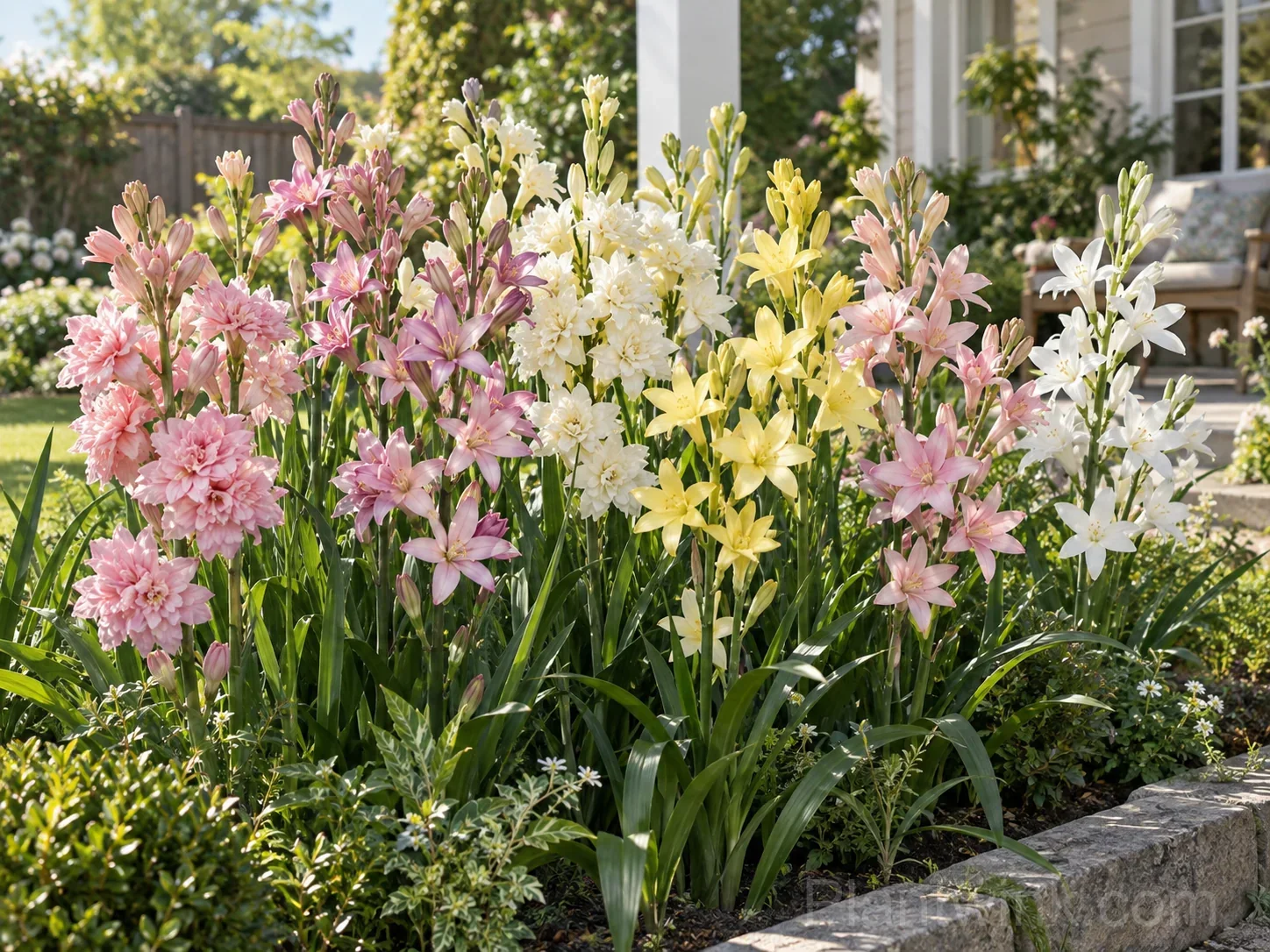 Fragrant Tuberose Bulbs – 6 Beautiful Varieties in One Collection detail