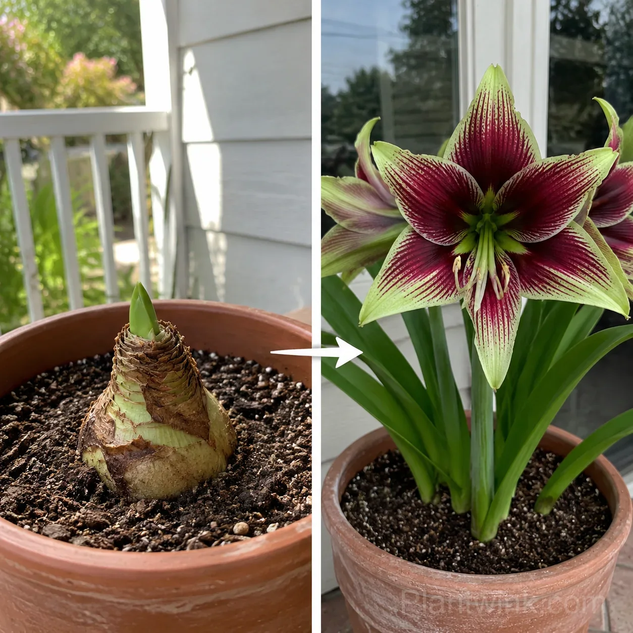 Rare Amaryllis Bulbs detail
