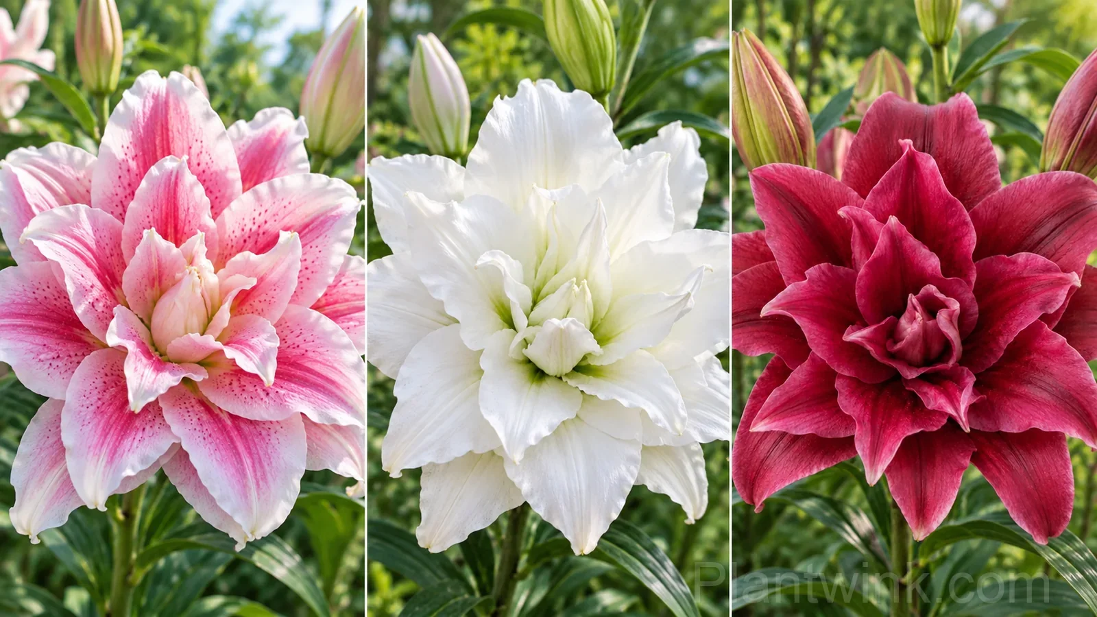Rare Double Lily Bulbs – 6 Stunning Varieties in One Beautiful Collection detail