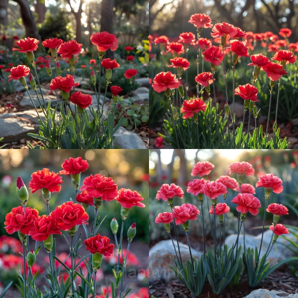 Double Mixed Carnation Seeds—Mother’s Day Flowers - View 3
