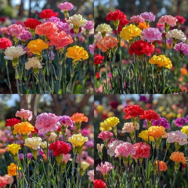 Double Mixed Carnation Seeds—Mother’s Day Flowers - View 5