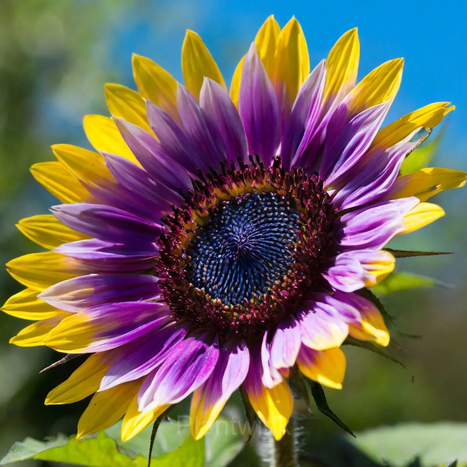 Purple Heart Sunflower Seeds - View 3