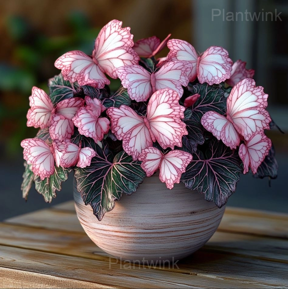 Moonlight-Butterfly Begonia Seeds - View 3