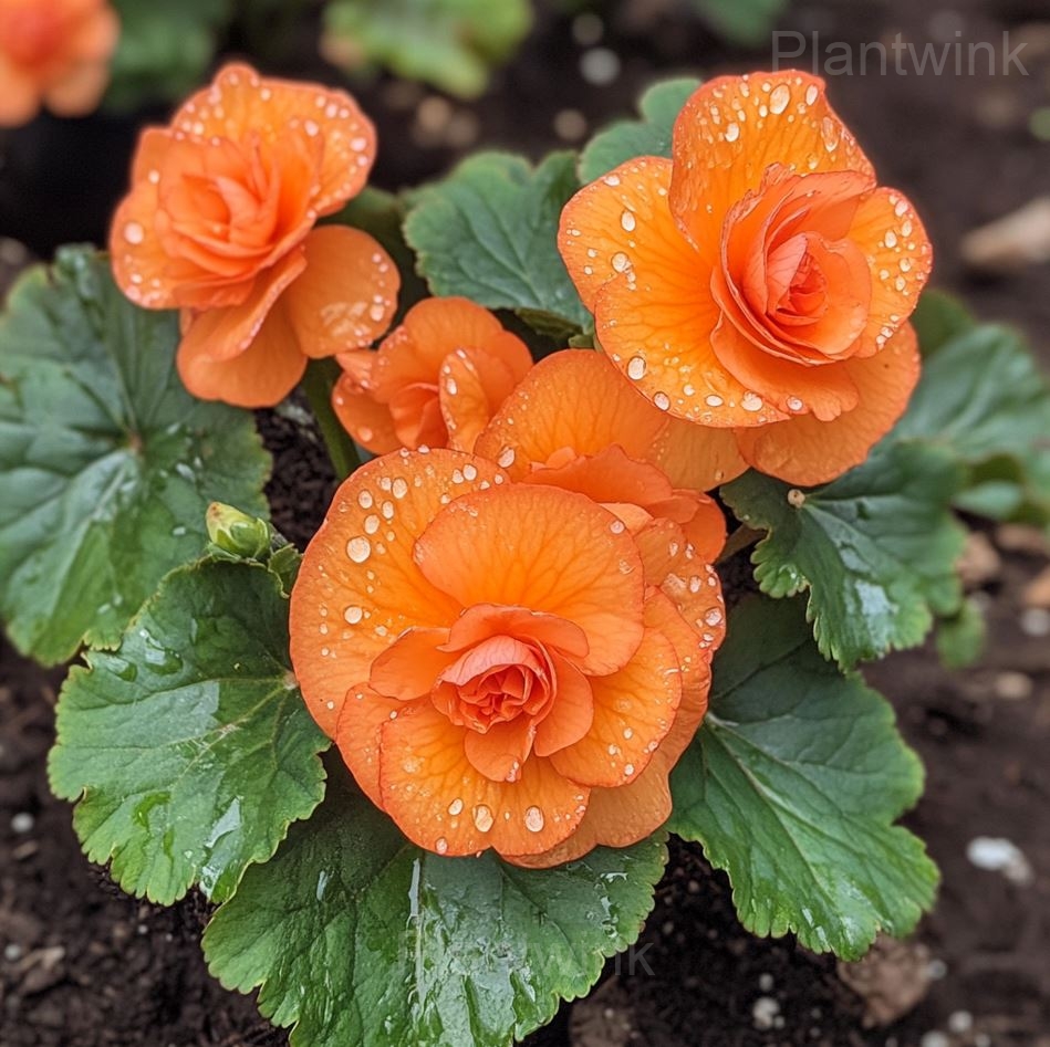Rare Jewel Begonia Moonlight Seeds - View 3