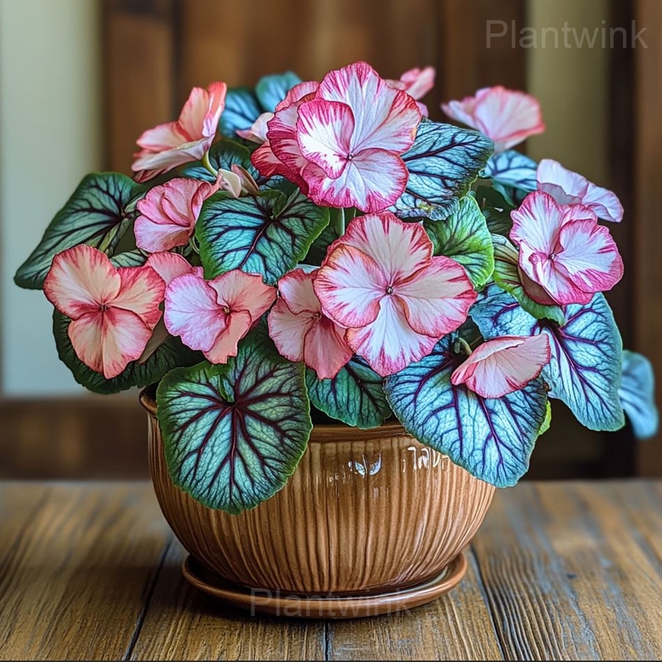 Rare Jewel Begonia Moonlight Seeds - View 4