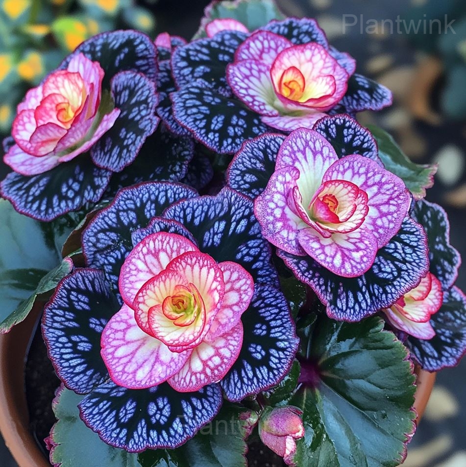 Rare Jewel Begonia Moonlight Seeds - View 8