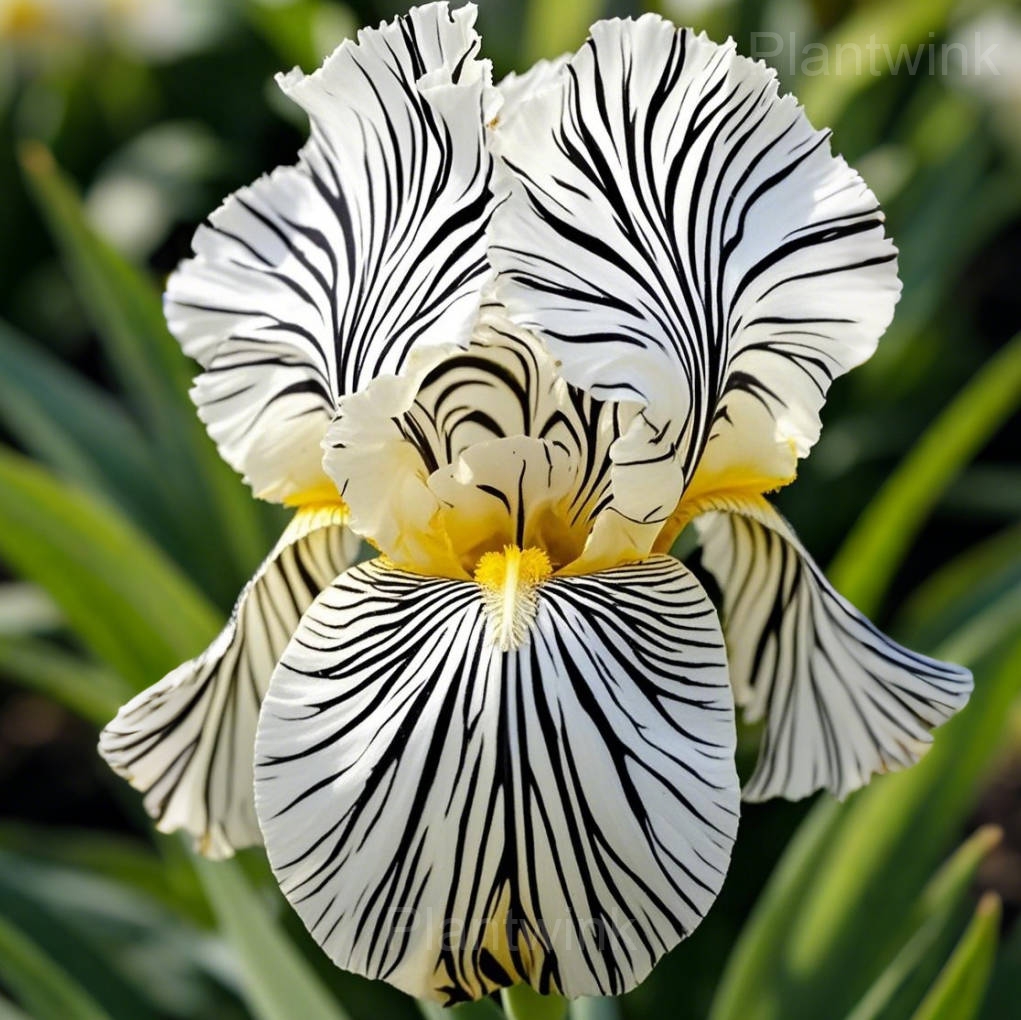 Rare Striped Iris Seeds - View 9