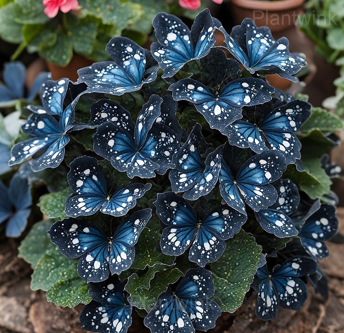 Trailing Begonia Blooms - View 4