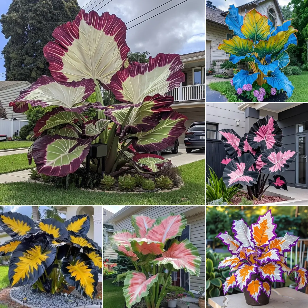 Tropical Caladium Bulbs - View 8